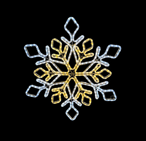 SNOWFLAKE B - 80x70cm